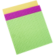 Set 3 lavete umede super absorbante cu burete, Sano, 18x20 cm